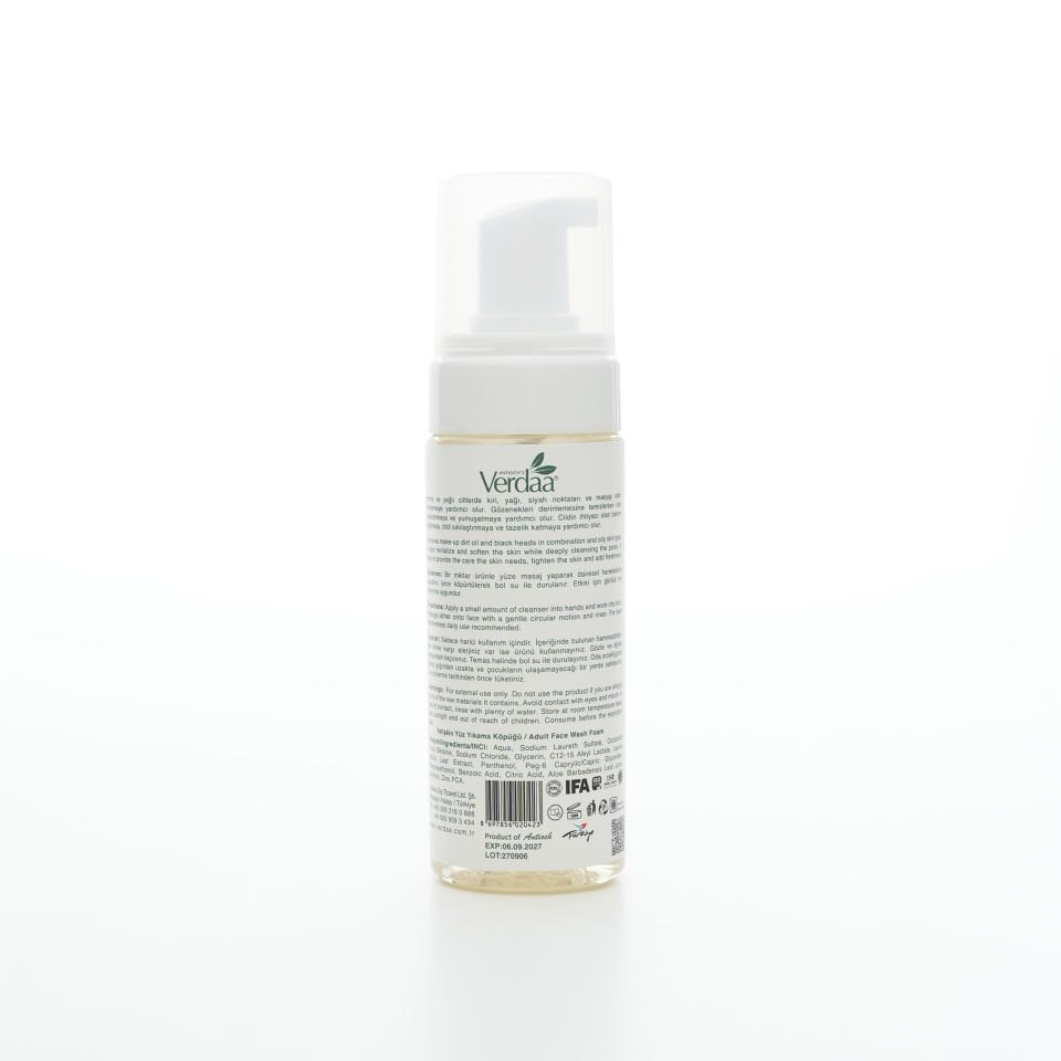 Bitkisel Defne Yüz Yıkama Köpüğü